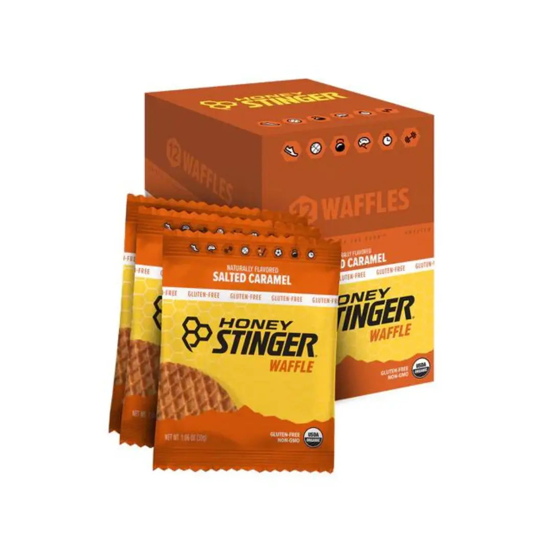 Honey Stinger Gluten-Free Waffle - Salted Caramel | Box of 12