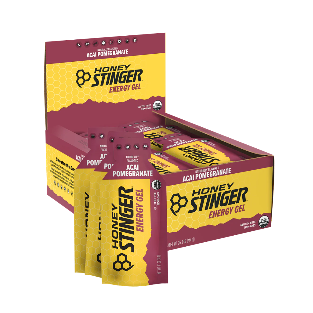 Honey Stinger Acai Pomegranate Energy Gel - Box of 24
