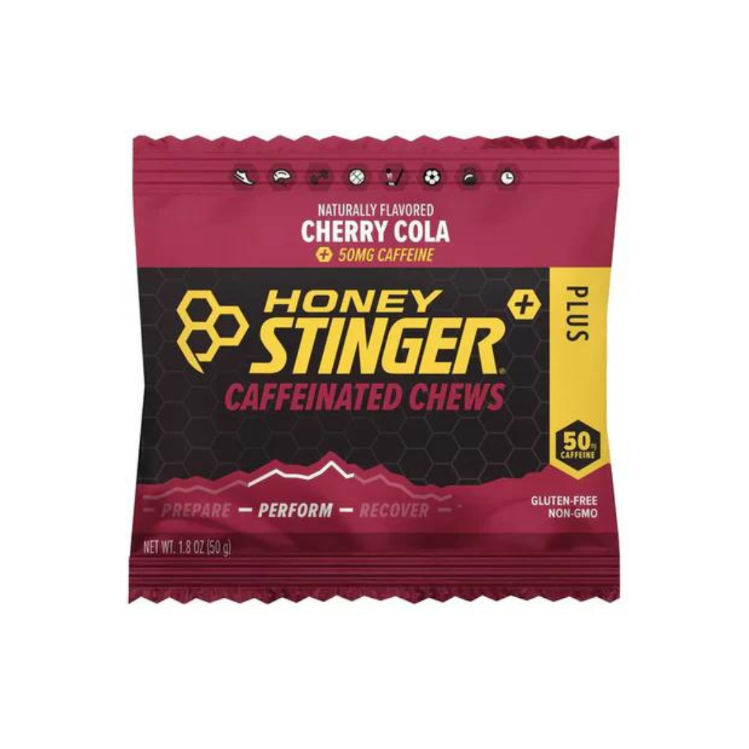 Honey Stinger Energy Chews - Caffeinated Cherry Cola | Individual