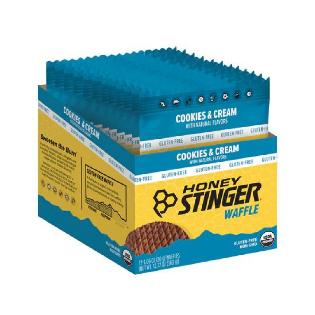 Honey Stinger Waffle - Cookies & Cream | Box of 12