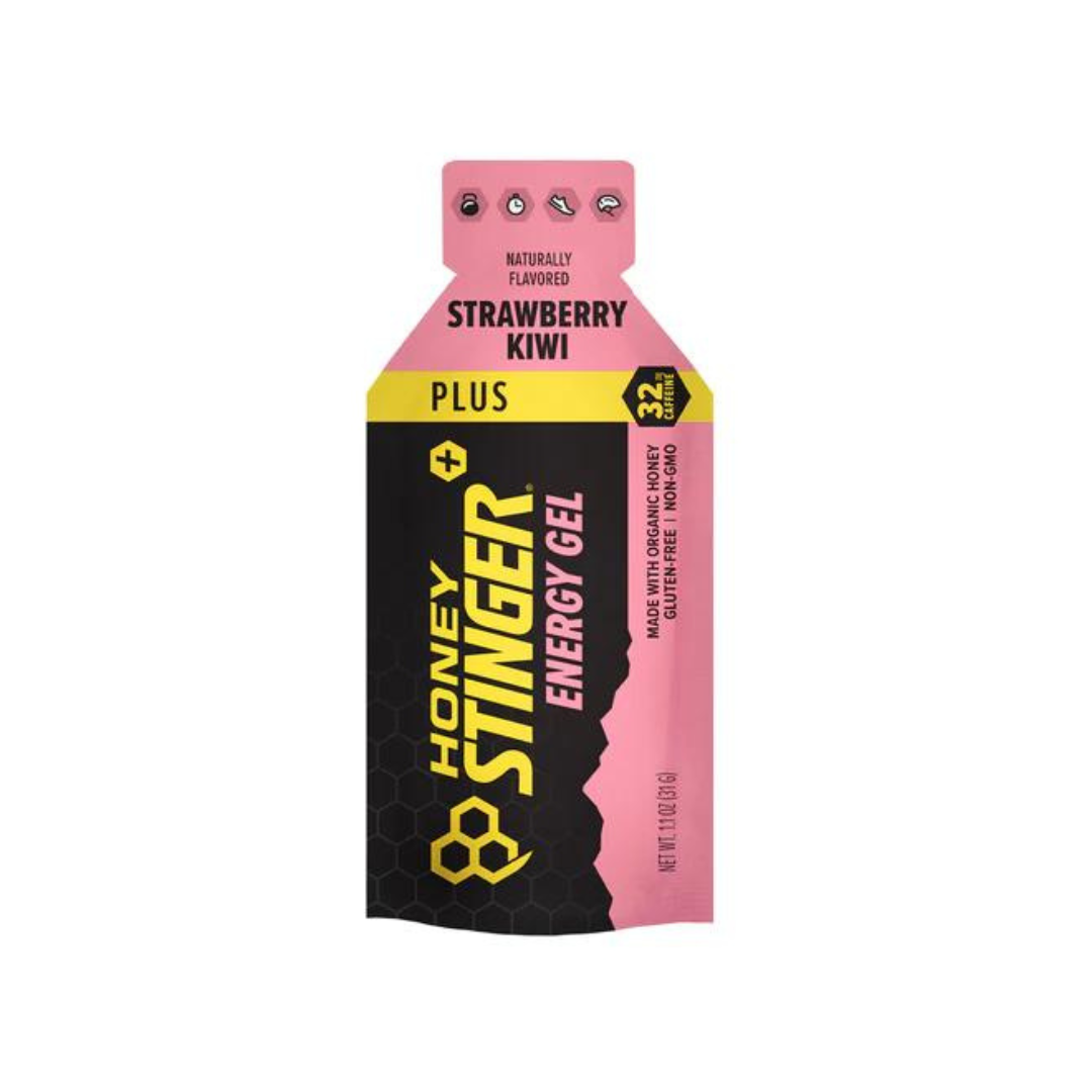 Honey Stinger Energy Gel - Caffeinated Strawberry Kiwi | Individual