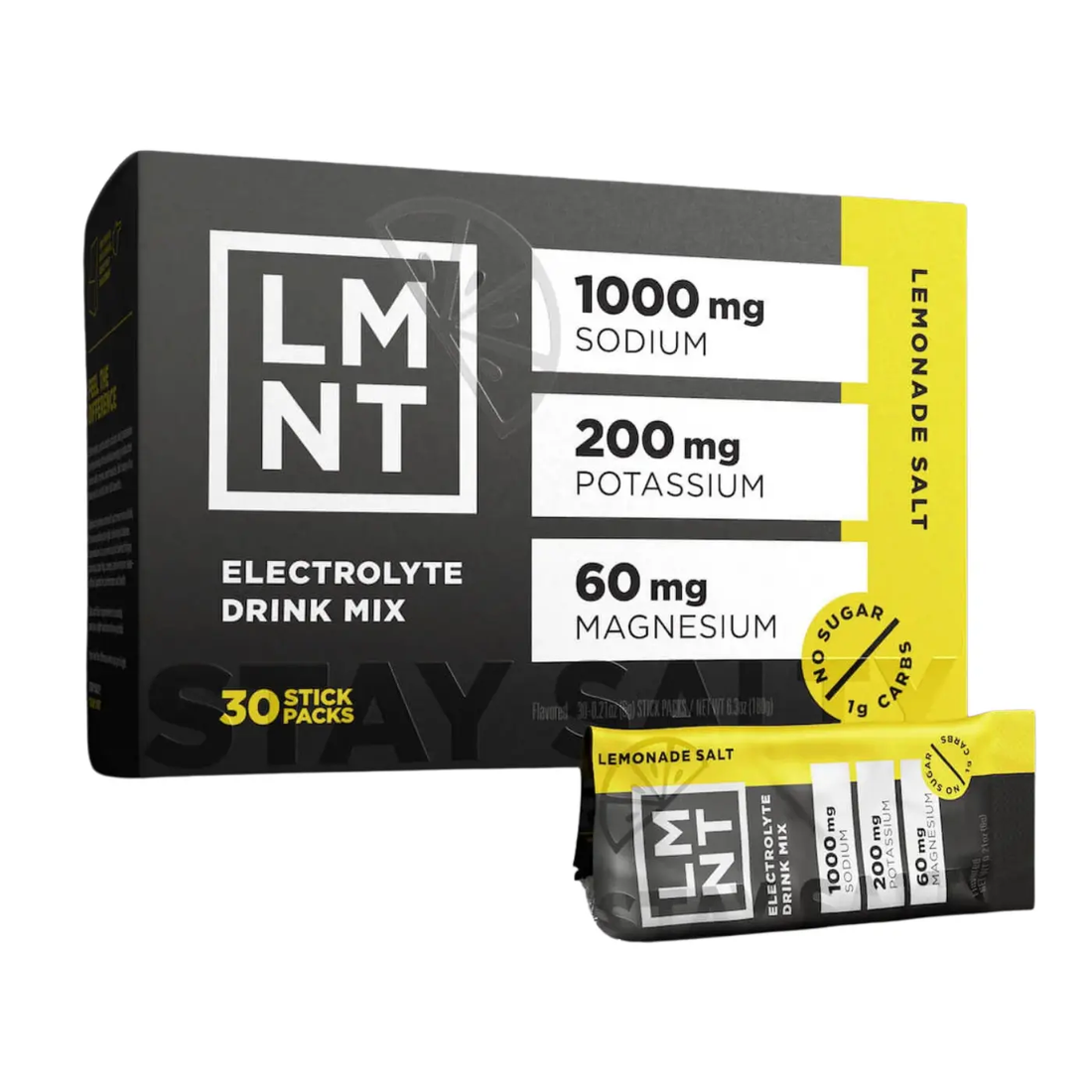 LMNT Lemonade Salt - Box of 30 LMNT