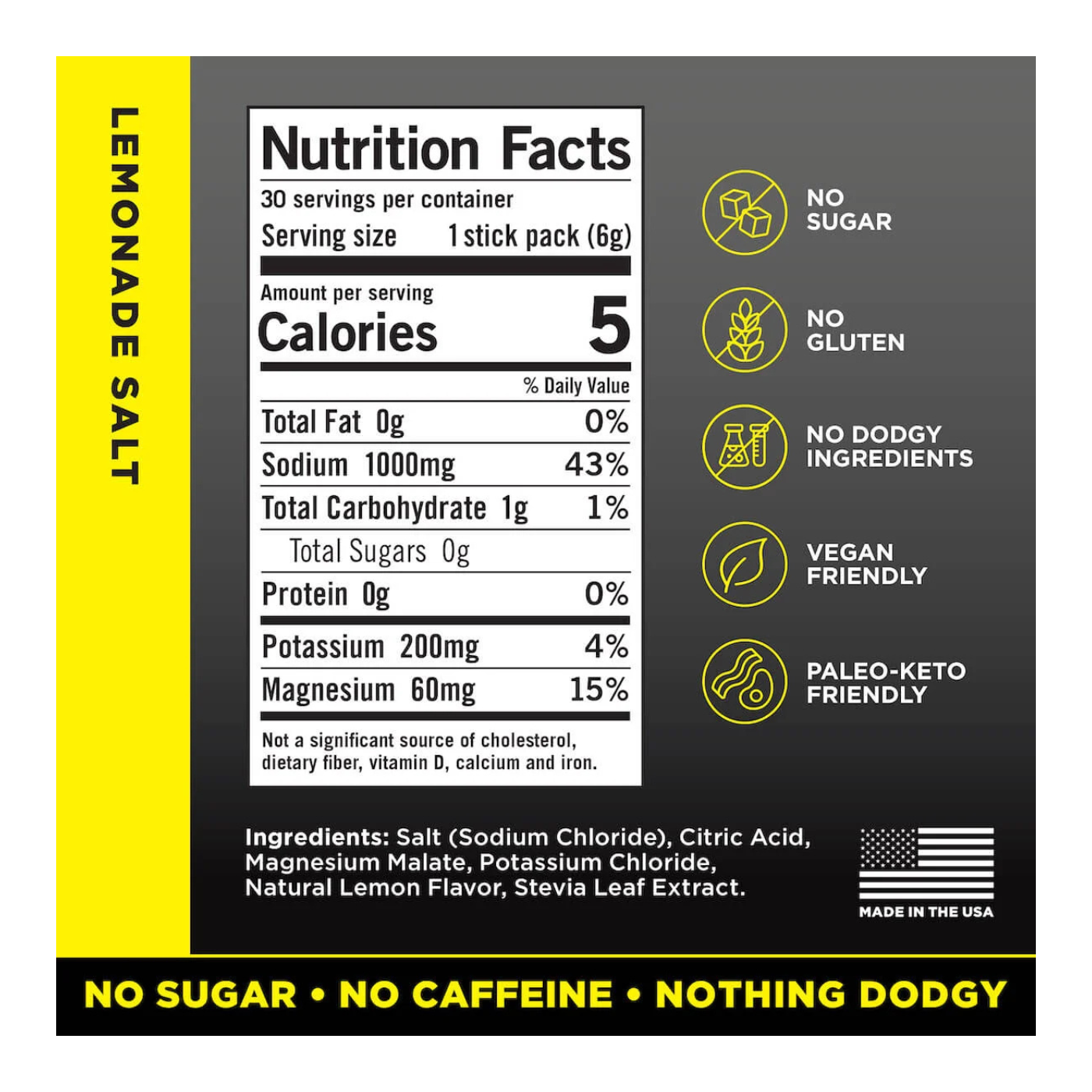 LMNT Lemonade Salt - Box of 30