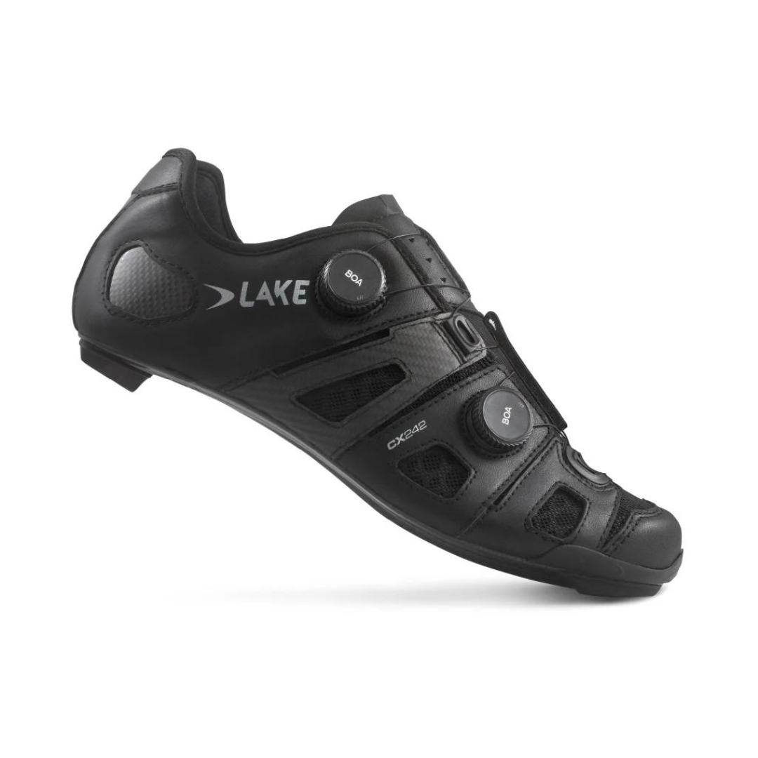 Lake Cycling CX242 - Regular | Black/Silver