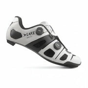Lake Cycling CX242 - Wide | White/Black - Dialed Cycling Lab