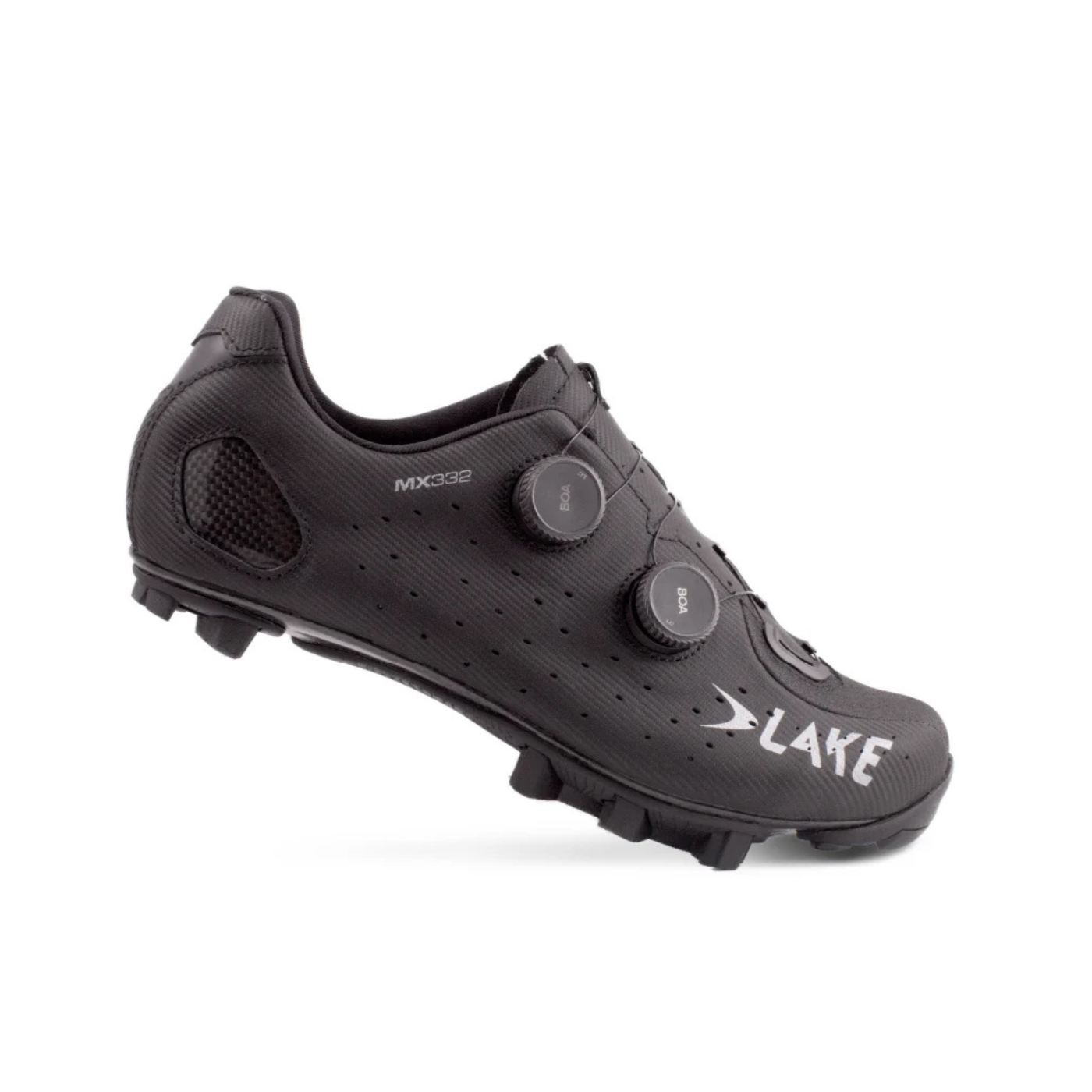 Lake Cycling MX332 - Black/Silver