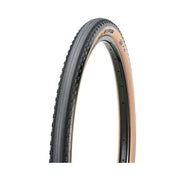 Maxxis Receptor Tubeless Tire / Dual / Exo Protection - 700 x 40 | Black/Dark Tan