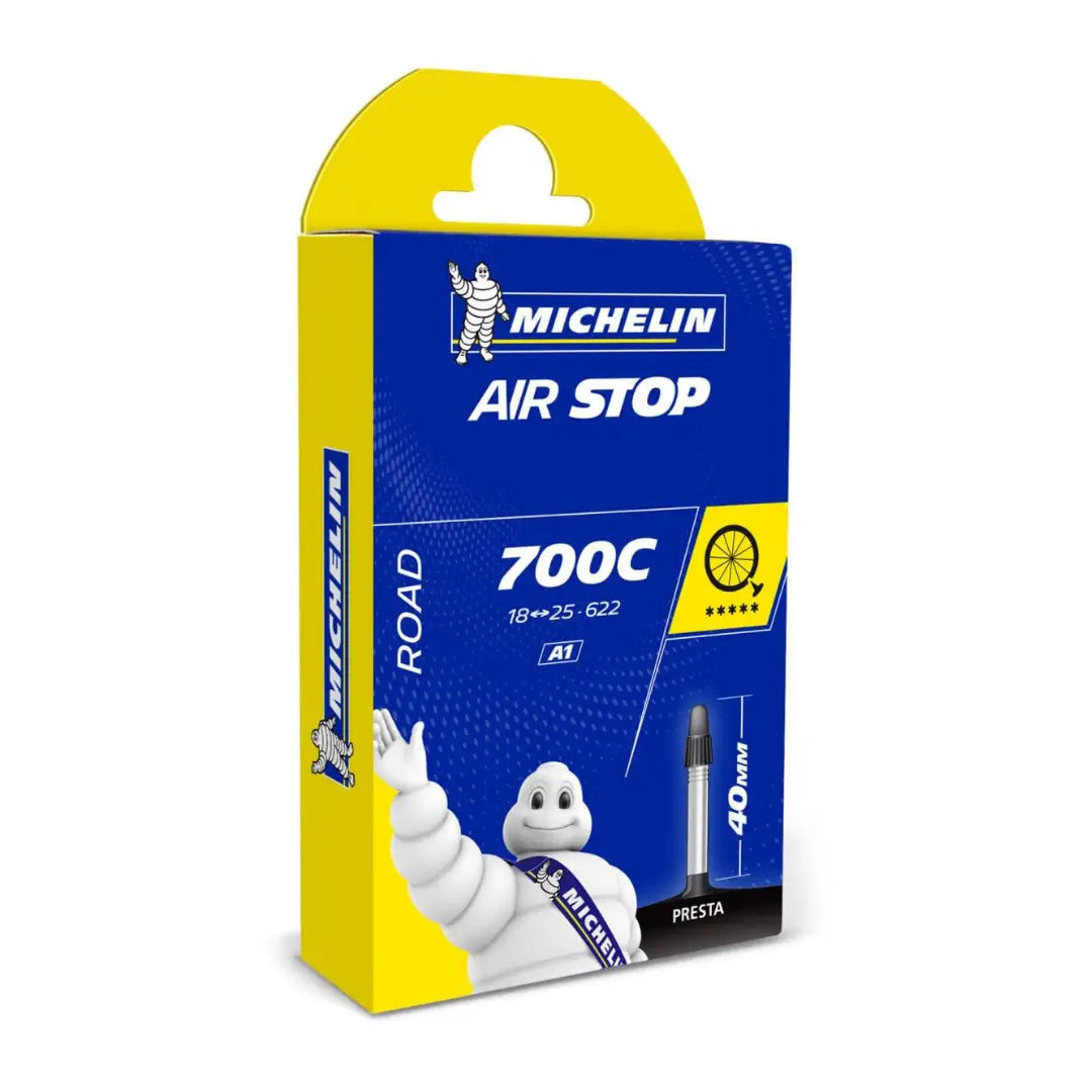 Michelin Airstop Butyl Tube -700 x 18-25 Z| 40mm Presta Valve