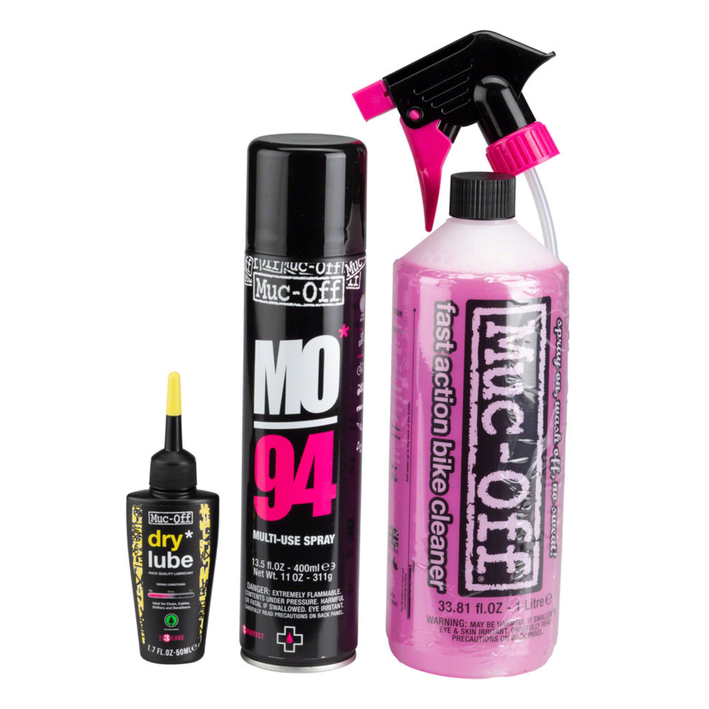 Muc-Off Bike Care Kit - Wash | Protect | Lube