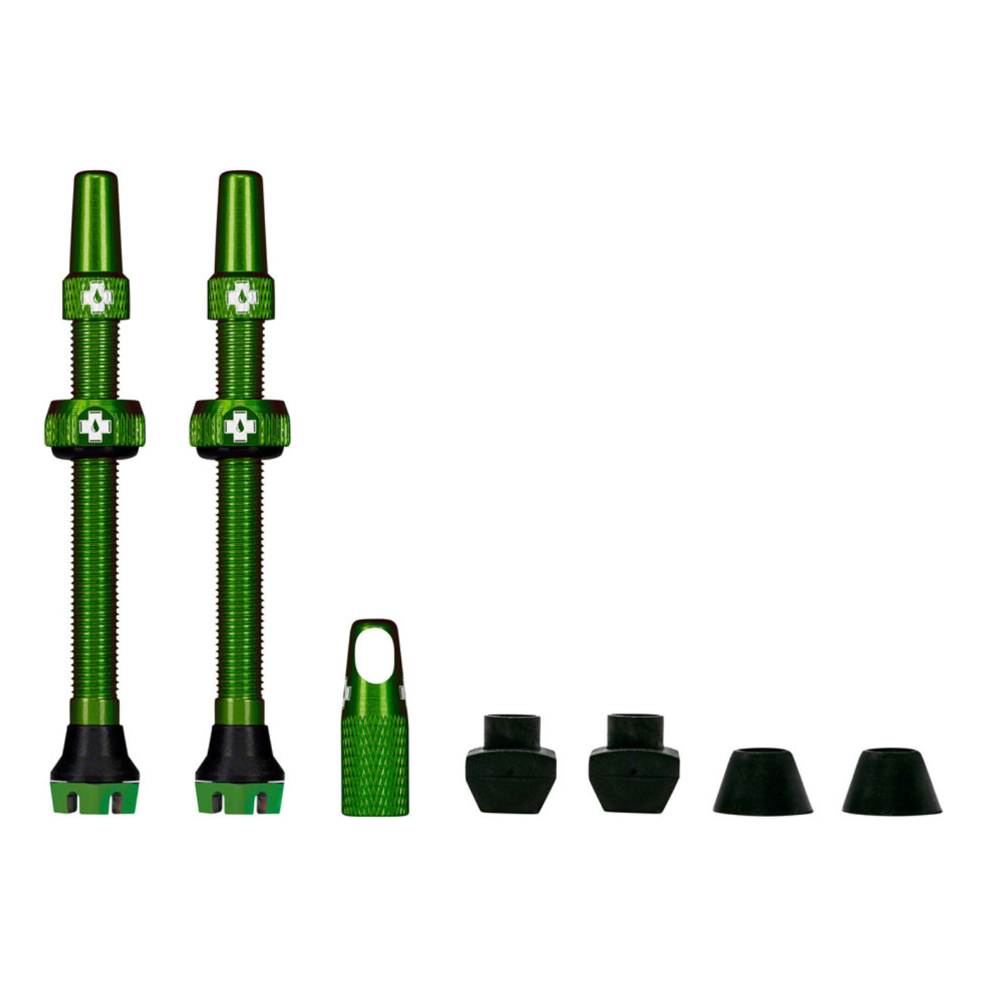 Muc-Off V2 Tubeless Valve Kit - Green | 60mm