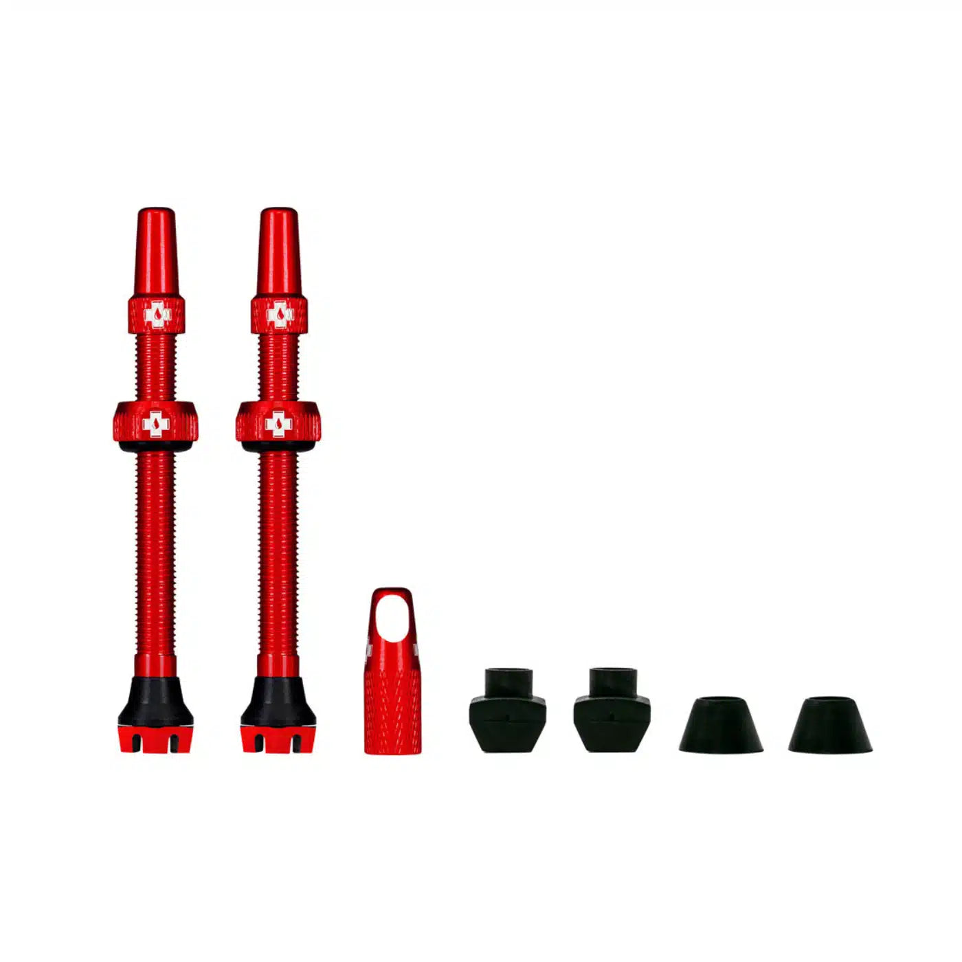 Muc-Off V2 Tubeless Valve Kit - Red | 60mm