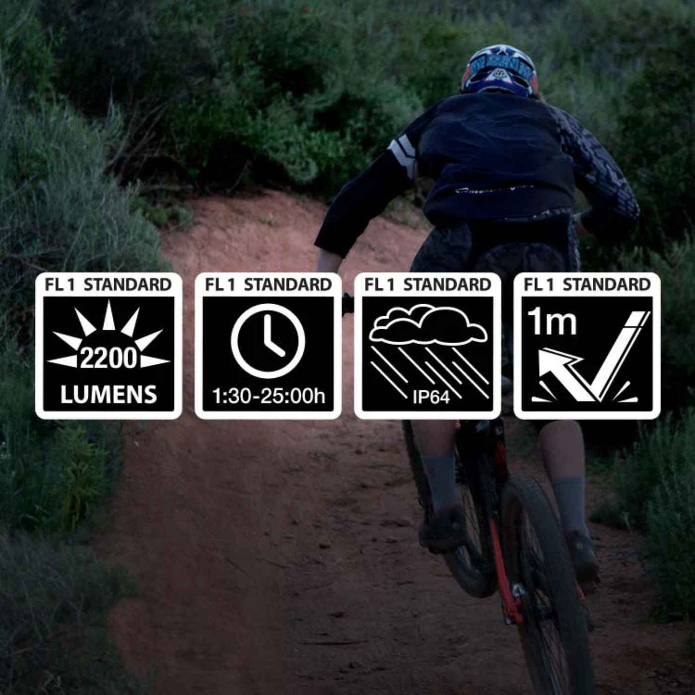 NiteRider Pro 2200 RaceFront Bike Light - 4 Cell