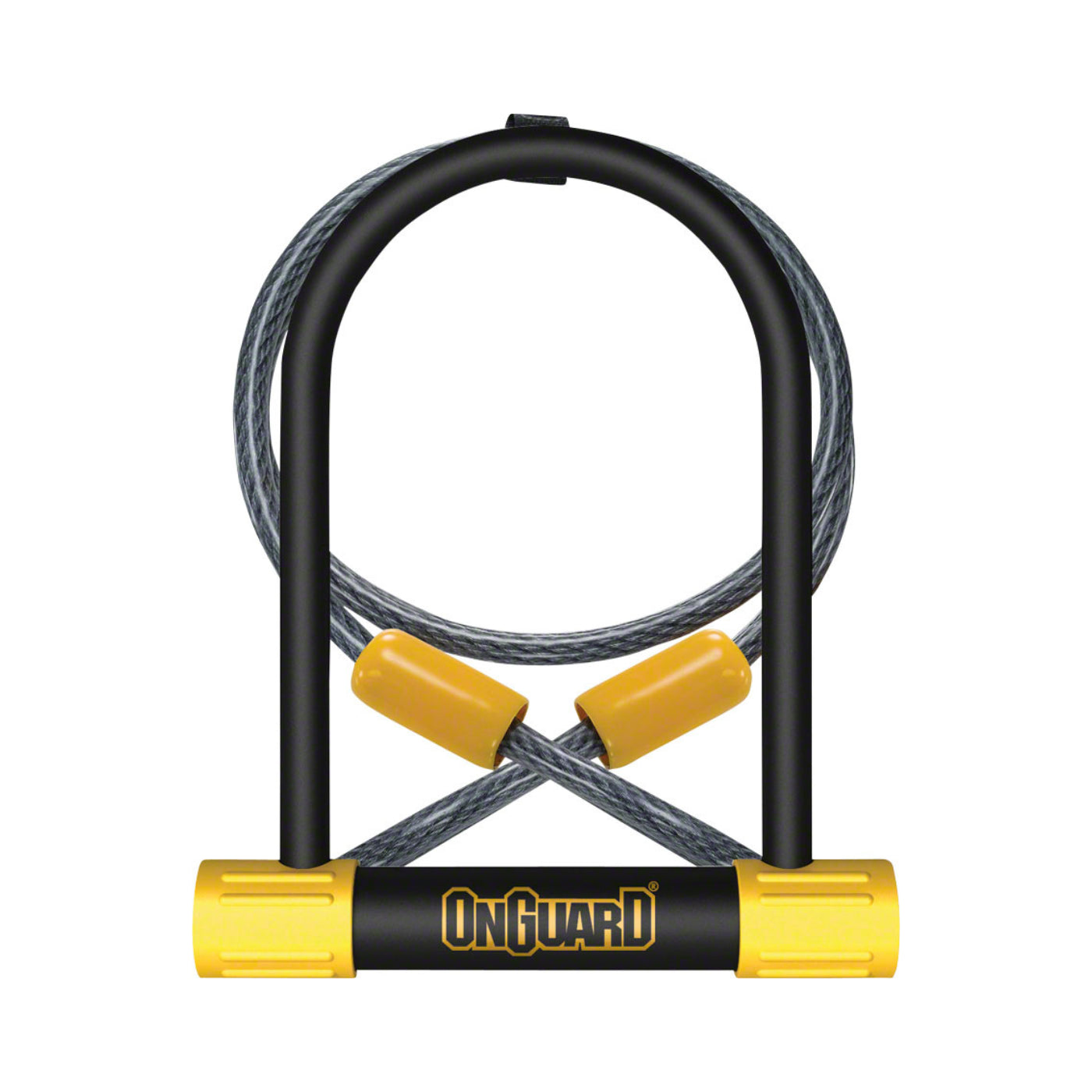 OnGuard BullDog Series U-Lock and 4' cable - 4.5 x 9" | Keyed