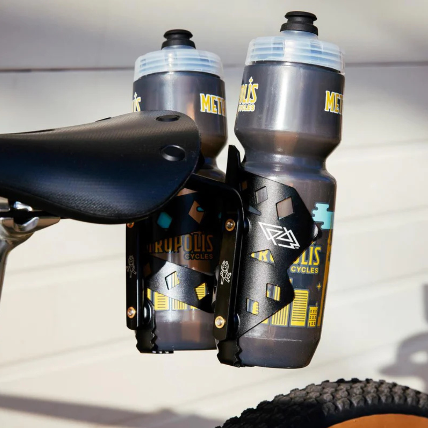 PDW Twinsies Dual Bottle Cage Holder