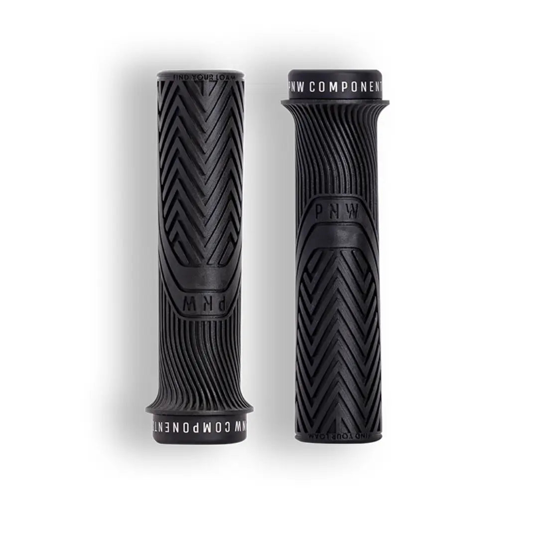 PNW Components Loam Grips - Regular | Black Out Black