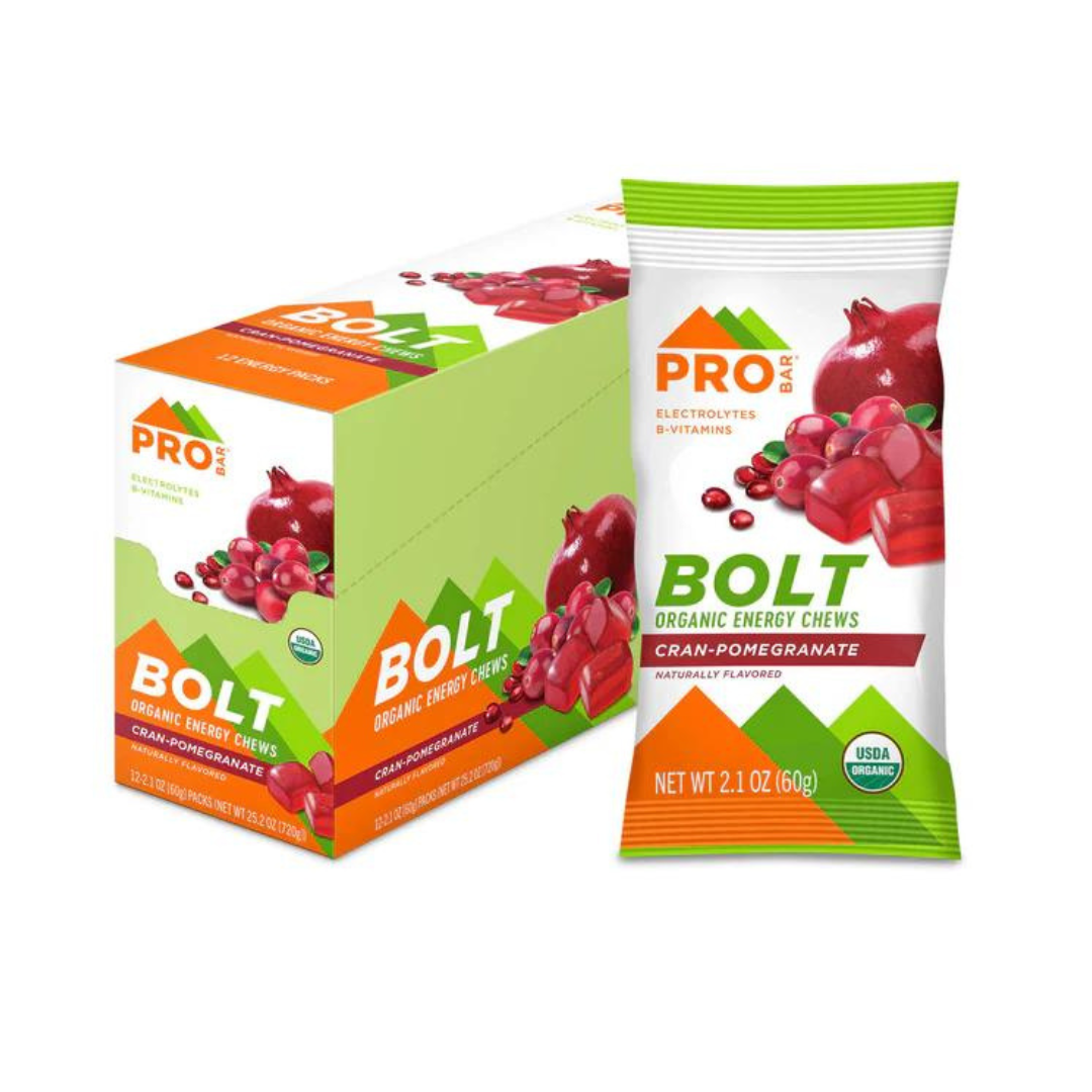 PROBAR Bolt Energy Chews - Cran Pomegranate | Box of 12