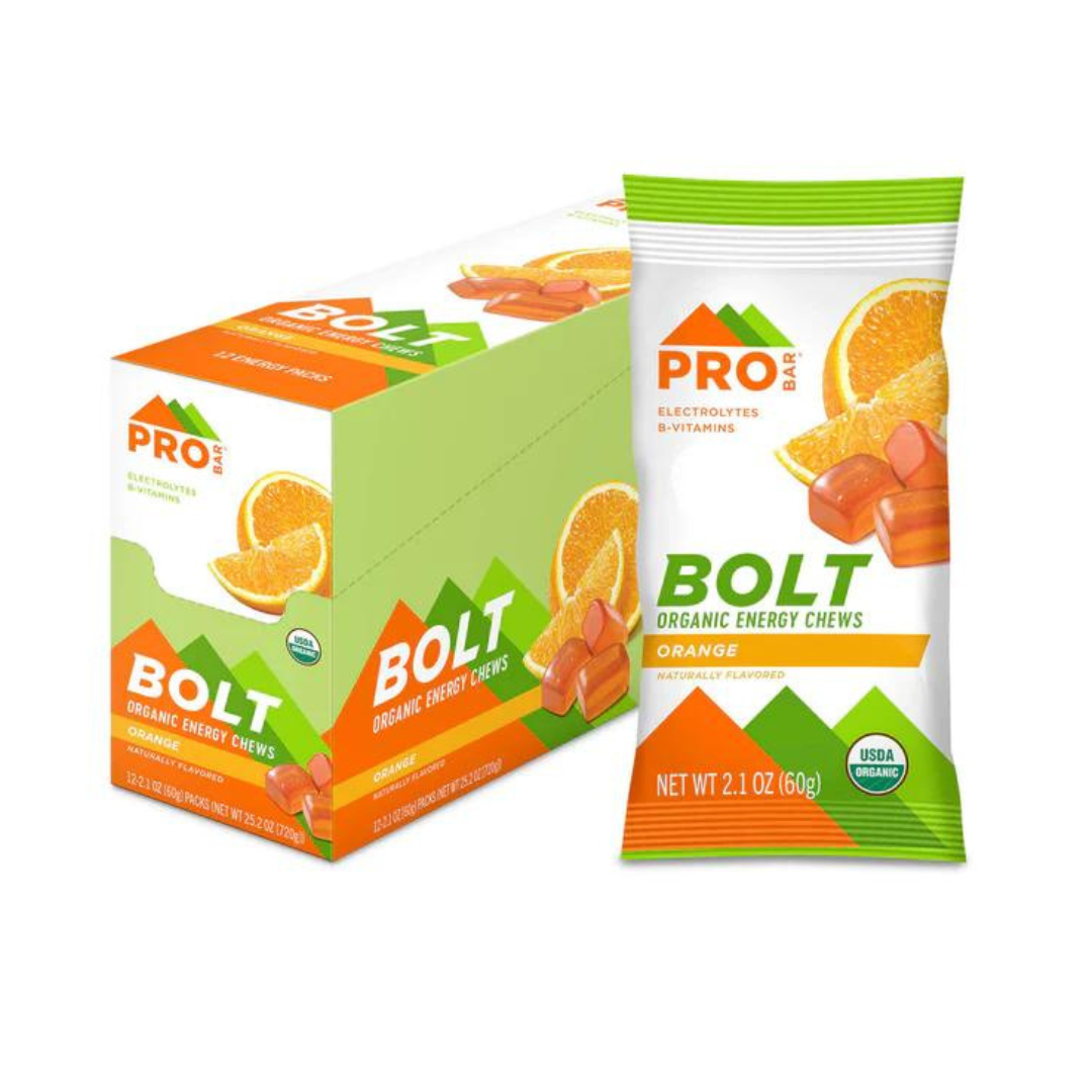 PROBAR Bolt Energy Chews - Orange | Box of 12