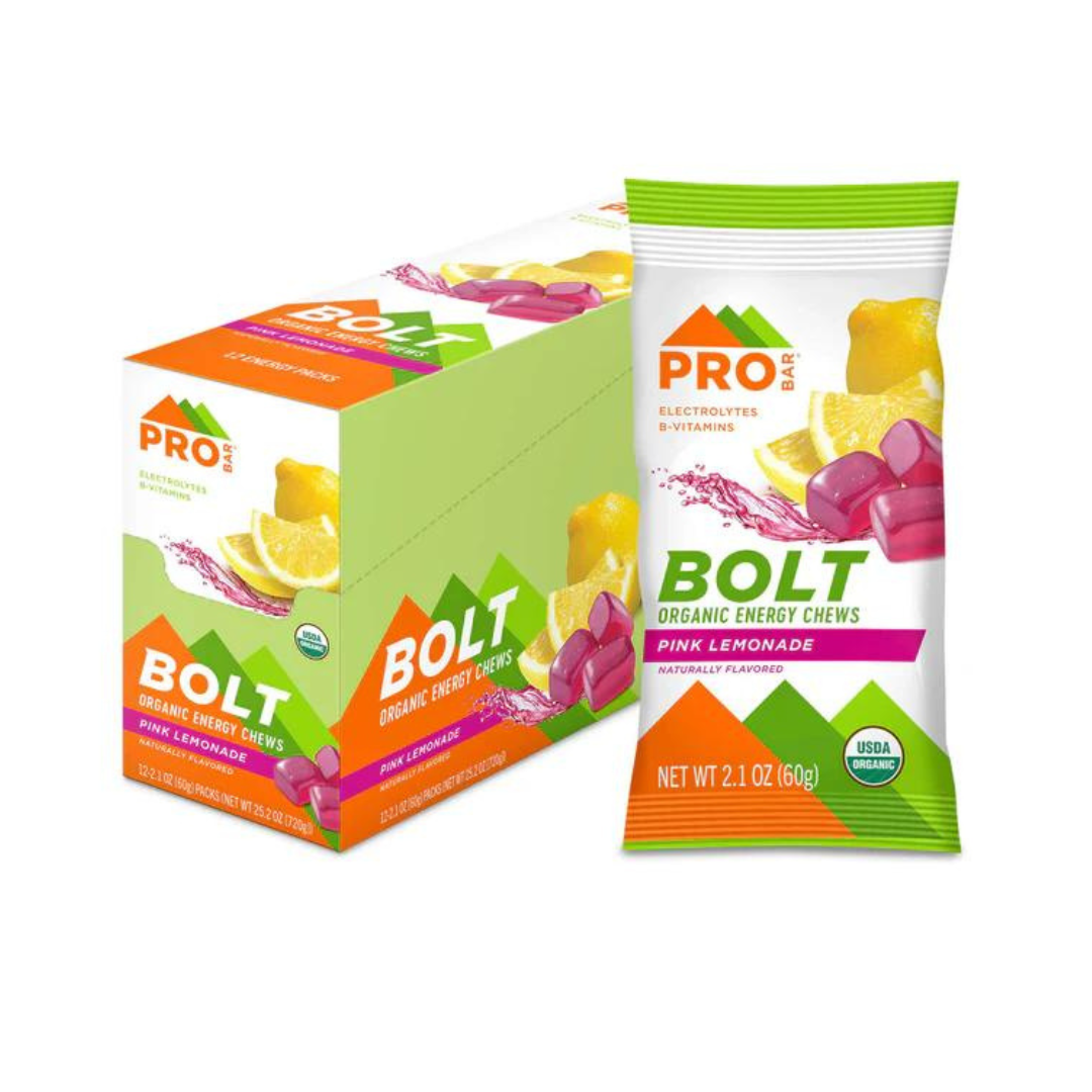 PROBAR Bolt Energy Chews - Pink Lemonade | Box of 12