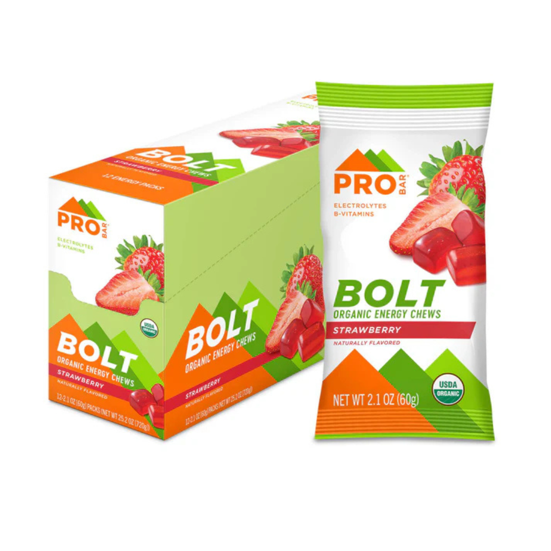 PROBAR Bolt Energy Chews - Strawberry | Box of 12