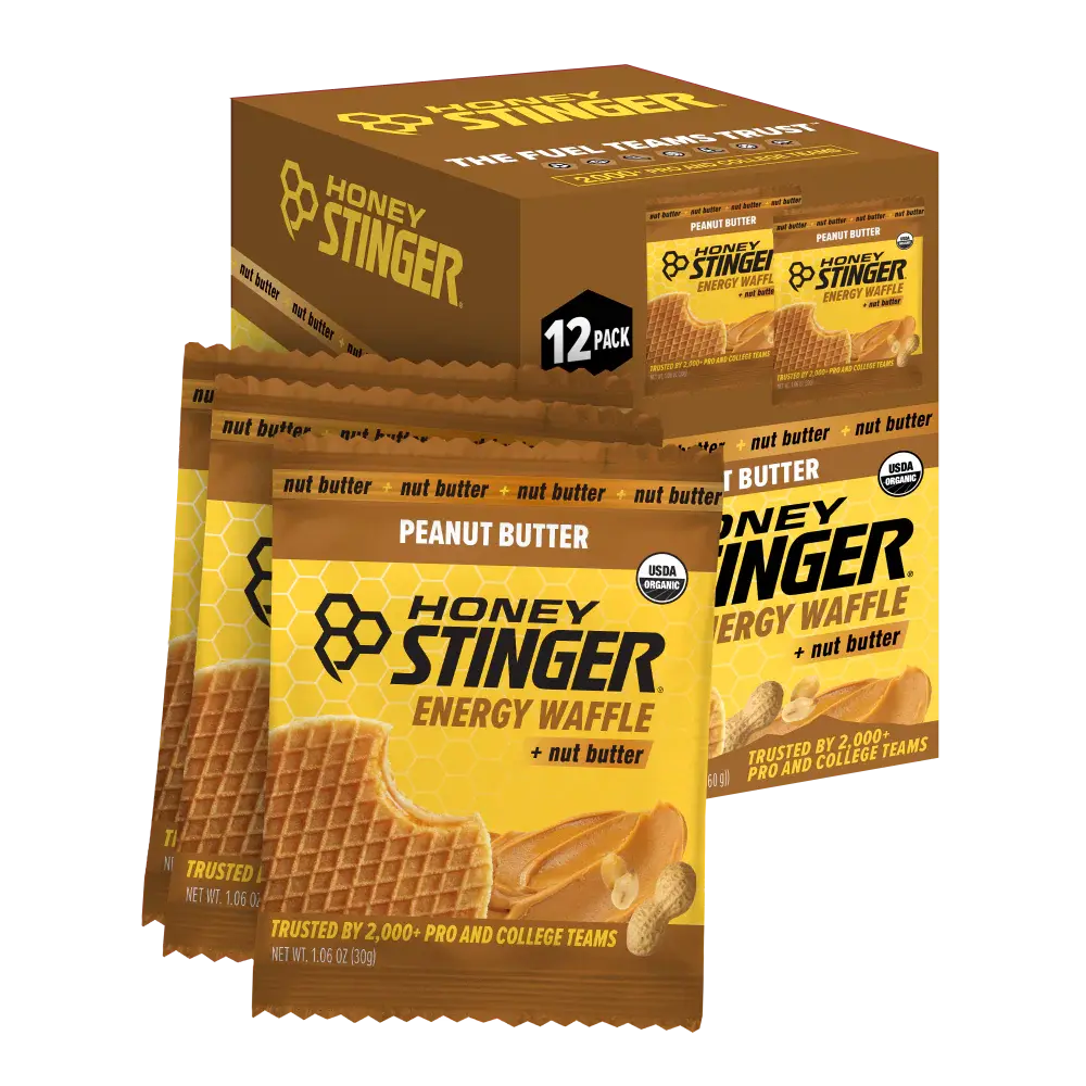 Honey Stinger Waffles - Box of 12 Honey Stinger