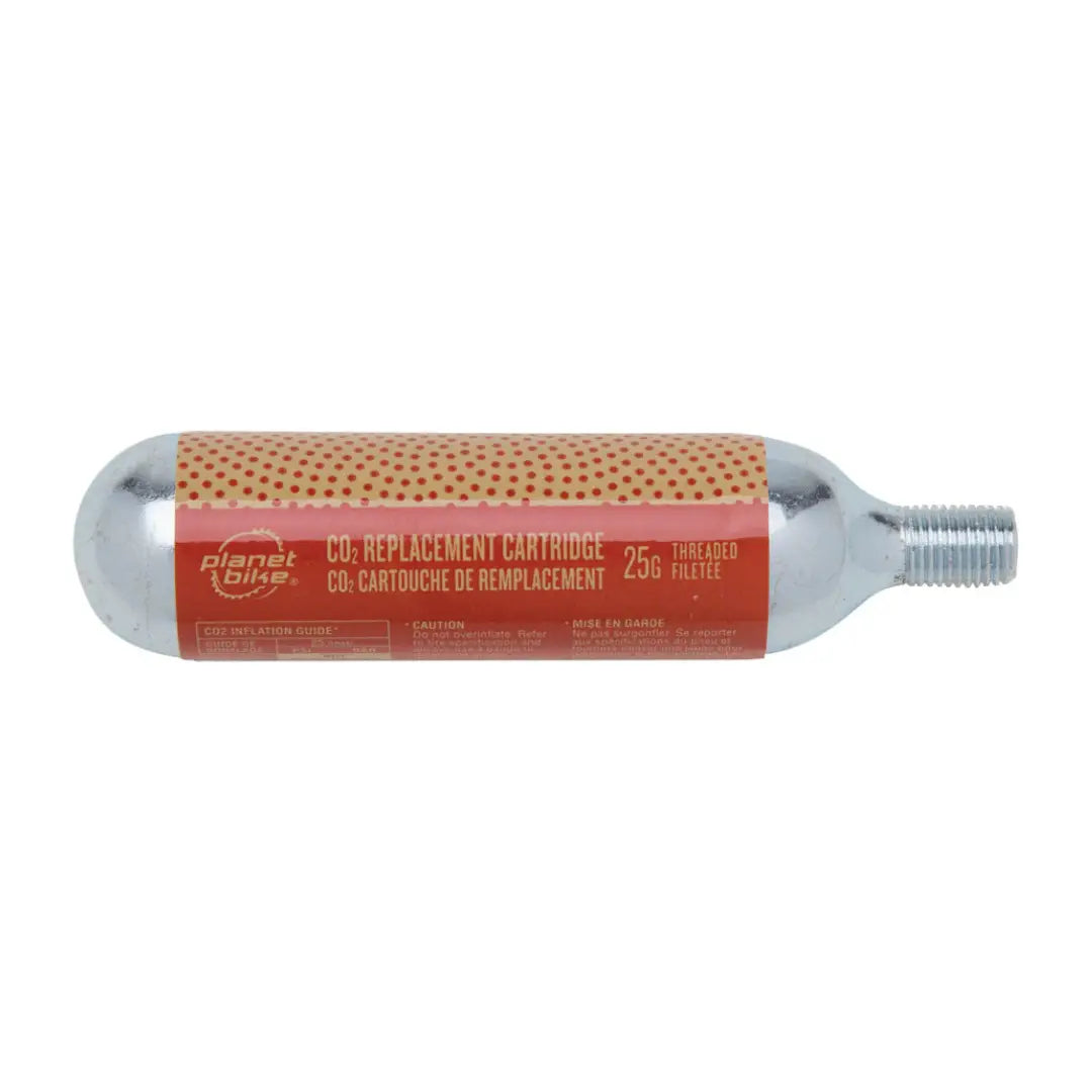 Planet Bike 25g Threaded CO2 Cartridge