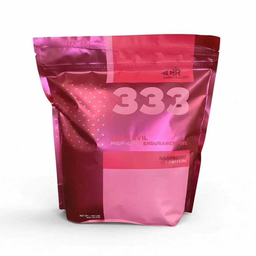 Carborocket 333 Half Evil All-in-one Endurance Drink - Raspberry + Caffeine CarboRocket