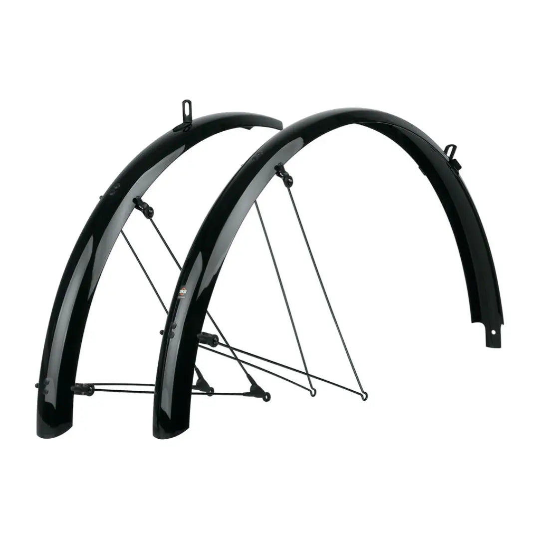SKS B45 Bluemels Full Coverage Fender Set - 45mm | 700 x 28-37 | Black