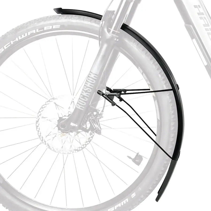 SKS B65 Bluemels Style Full Coverage Fender Set - 65mm | 27.5/29/700 x 1.75-2.25" | Matte Black