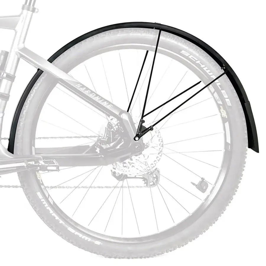 SKS B65 Bluemels Style Full Coverage Fender Set - 65mm | 27.5/29/700 x 1.75-2.25" | Matte Black