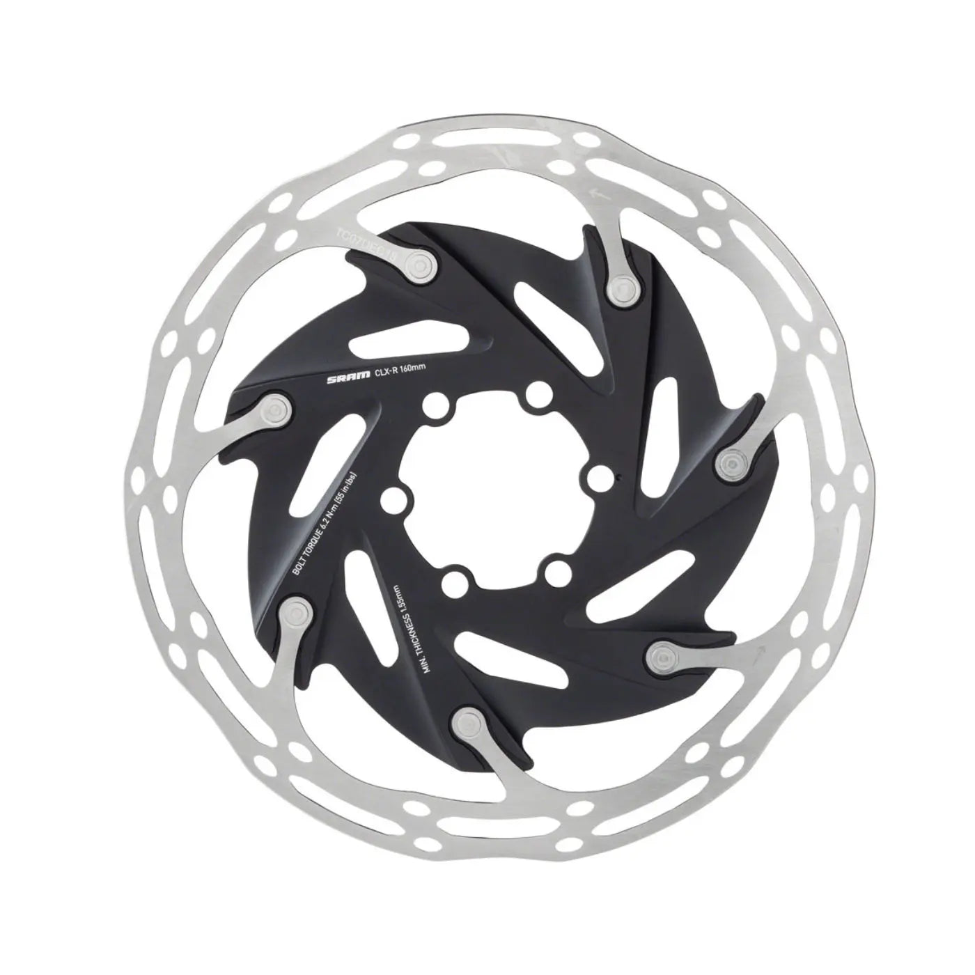 SRAM CenterLine XR Disc Brake Rotor - 160mm | 6-Bolt SRAM