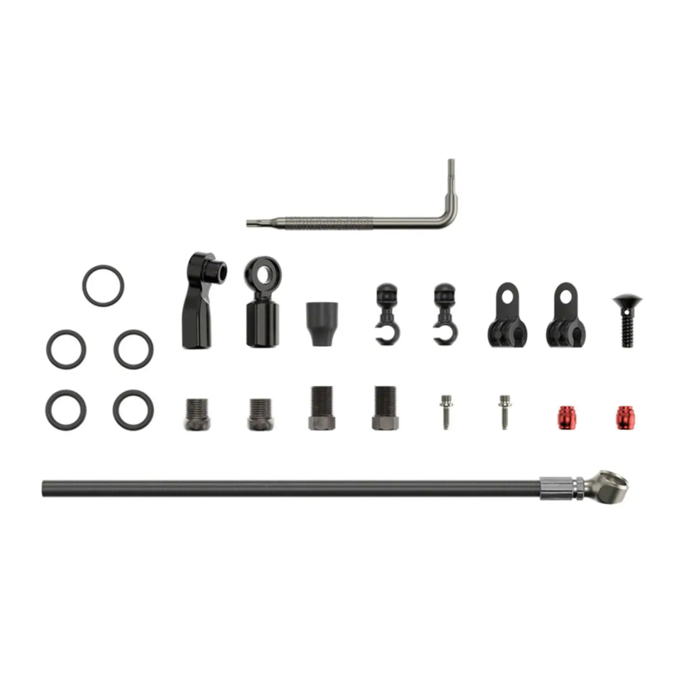 SRAM Disc Brake Hose Kit - Flat Mount | Beveled Banjo | 2000mm SRAM