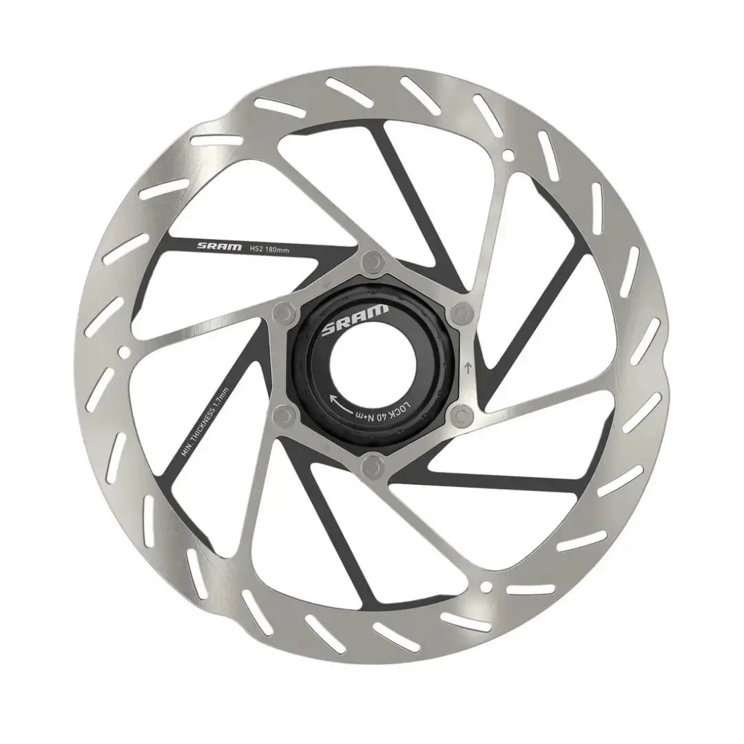 SRAM HS2 Disc Brake Rotor - 180mm | Center Lock SRAM