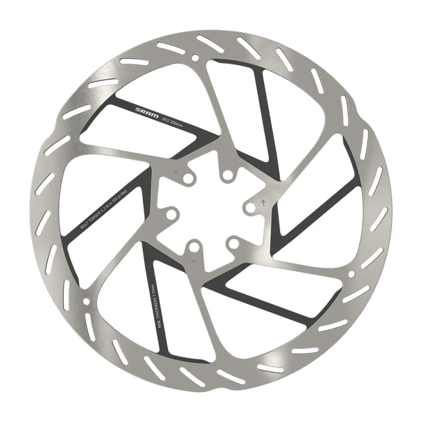 SRAM HS2 Disc Brake Rotor - 200mm | 6-Bolt SRAM