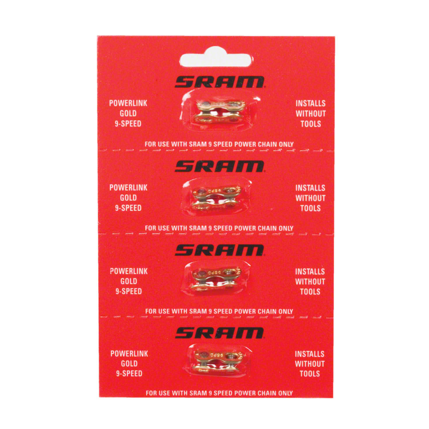SRAM Power Link - 9 Speed | Card of 4