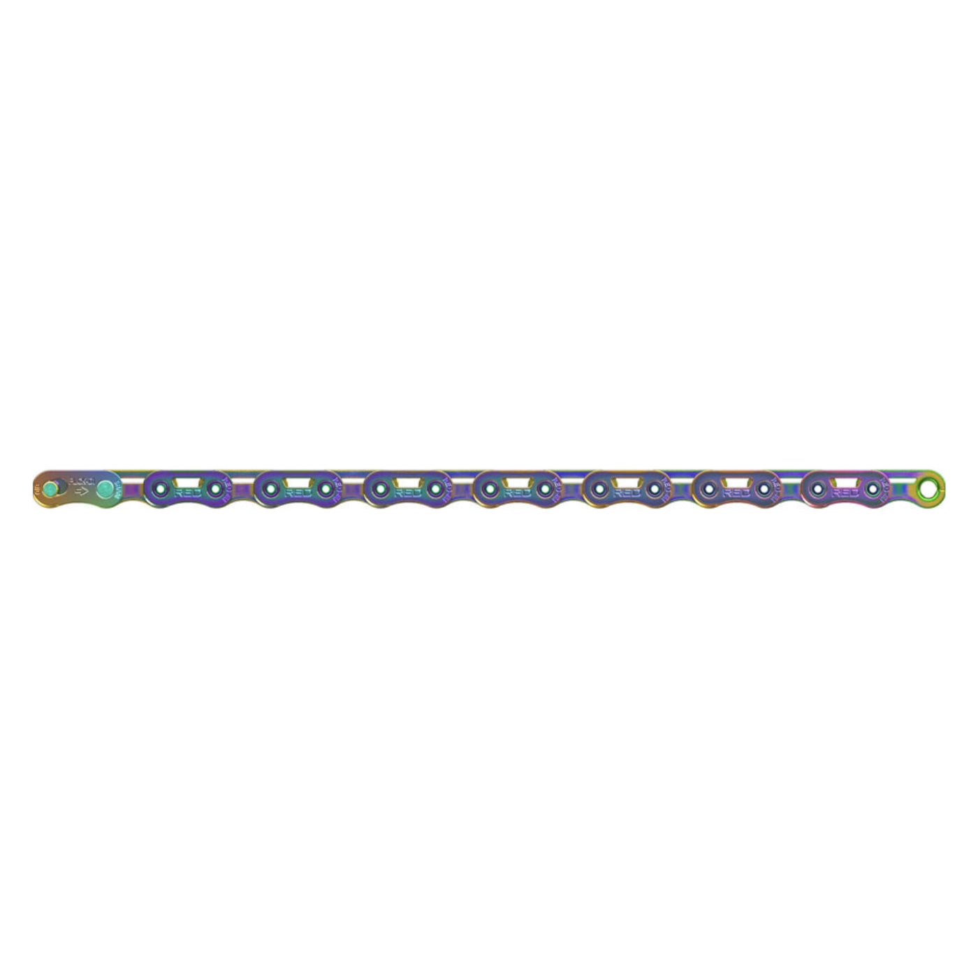 SRAM RED Flattop Chain - 12/13 Speed | 126 Links | Rainbow