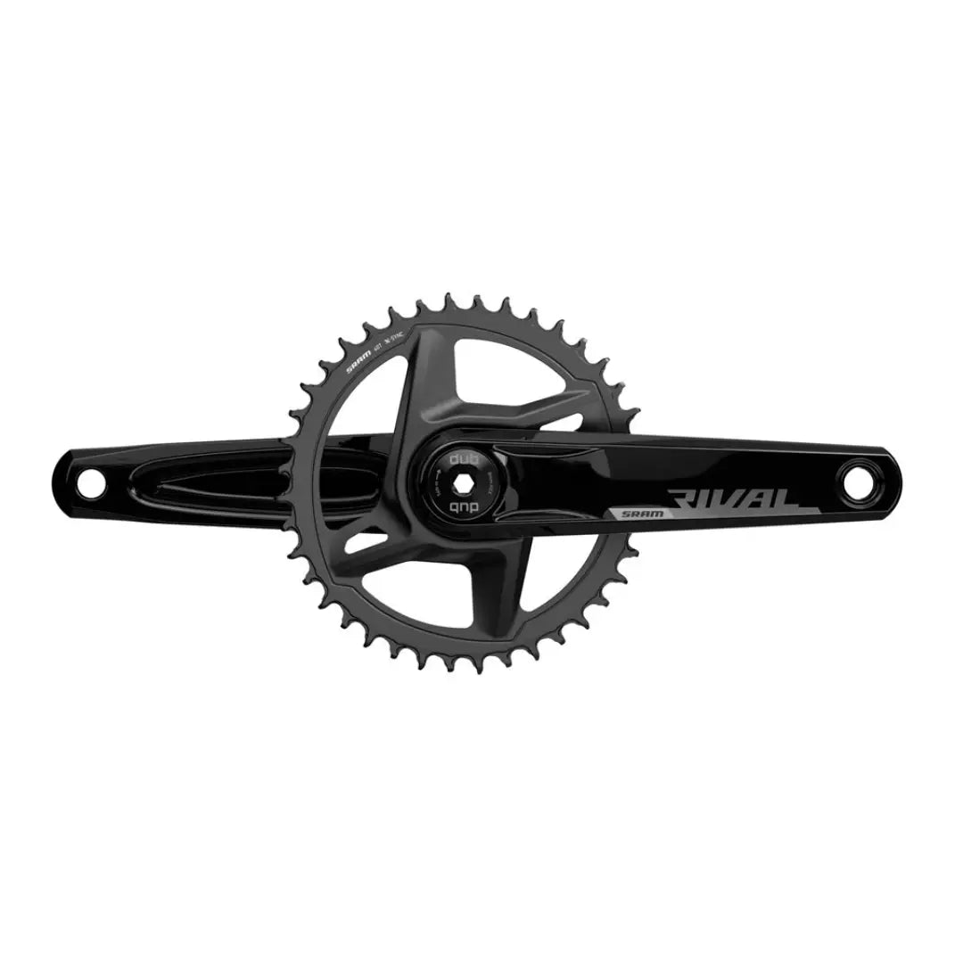 SRAM Rival 1 AXS Wide Crankset - 175mm | 12-Speed | 40t | 8-Bolt Direct Mount | DUB