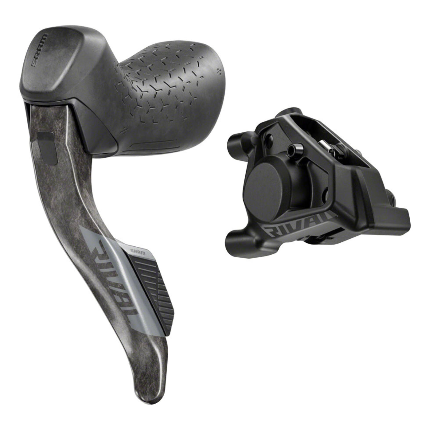 SRAM Rival AXS E1 HRD Shift/Brake Lever and Hydraulic Disc Caliper - Left/Front | Flat Mount