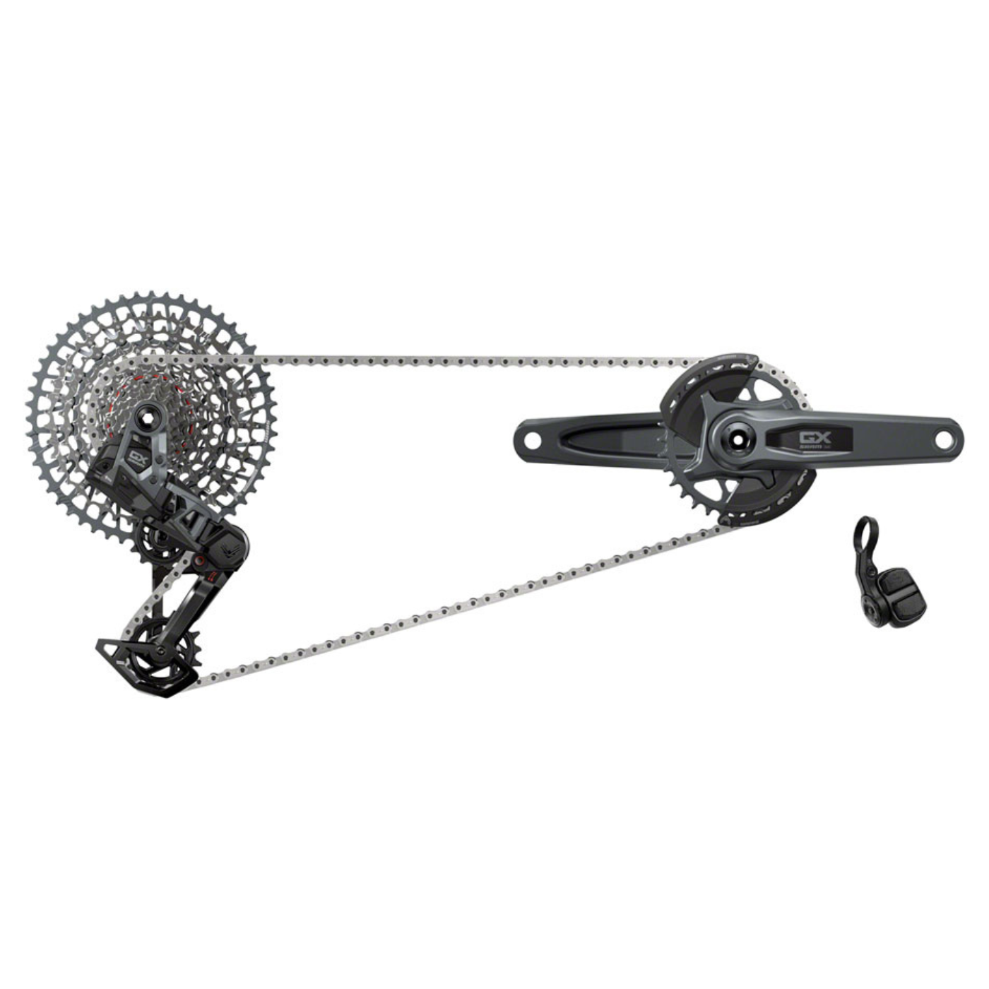 SRAM GX T-Type Eagle Transmission Groupset - 170mm | 32t | 10-52t