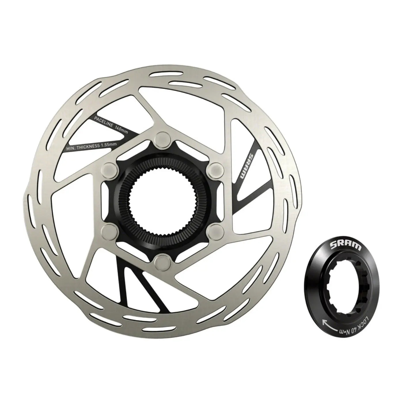 SRAM Paceline Disc Brake Rotor - 140mm | Center Lock SRAM