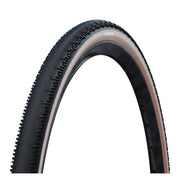 Schwalbe G-One RS Tubeless Tire - 700 x 50 | Black/Transparent