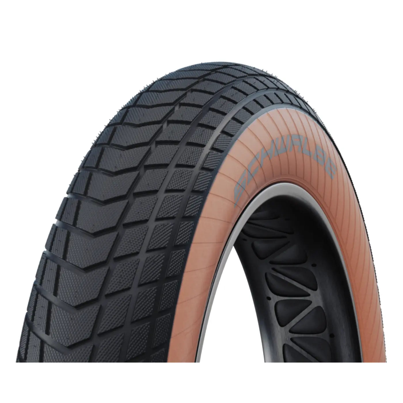 Schwalbe Super Moto-X Tire - 20 x 4.00 | Wire | Black/Bronze Schwalbe
