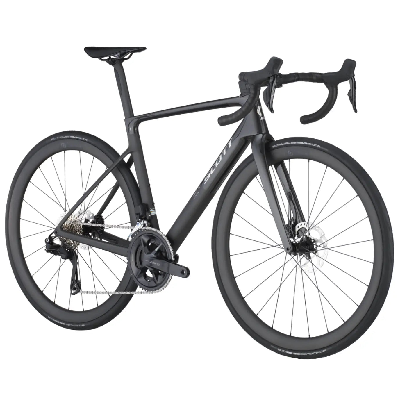 Scott Addict RC 30 Road Bike - Carbon Black Scott