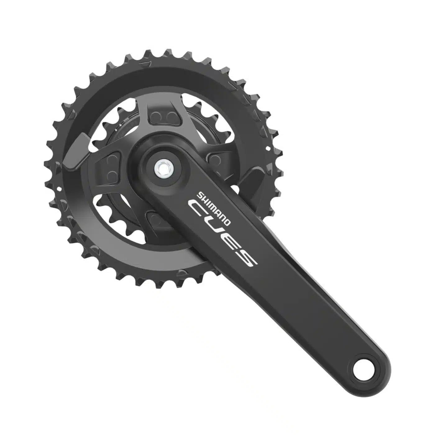 Shimano CUES FC-U4010-2B Crankset - 175mm | 9/10/11 Speed | 36/22t