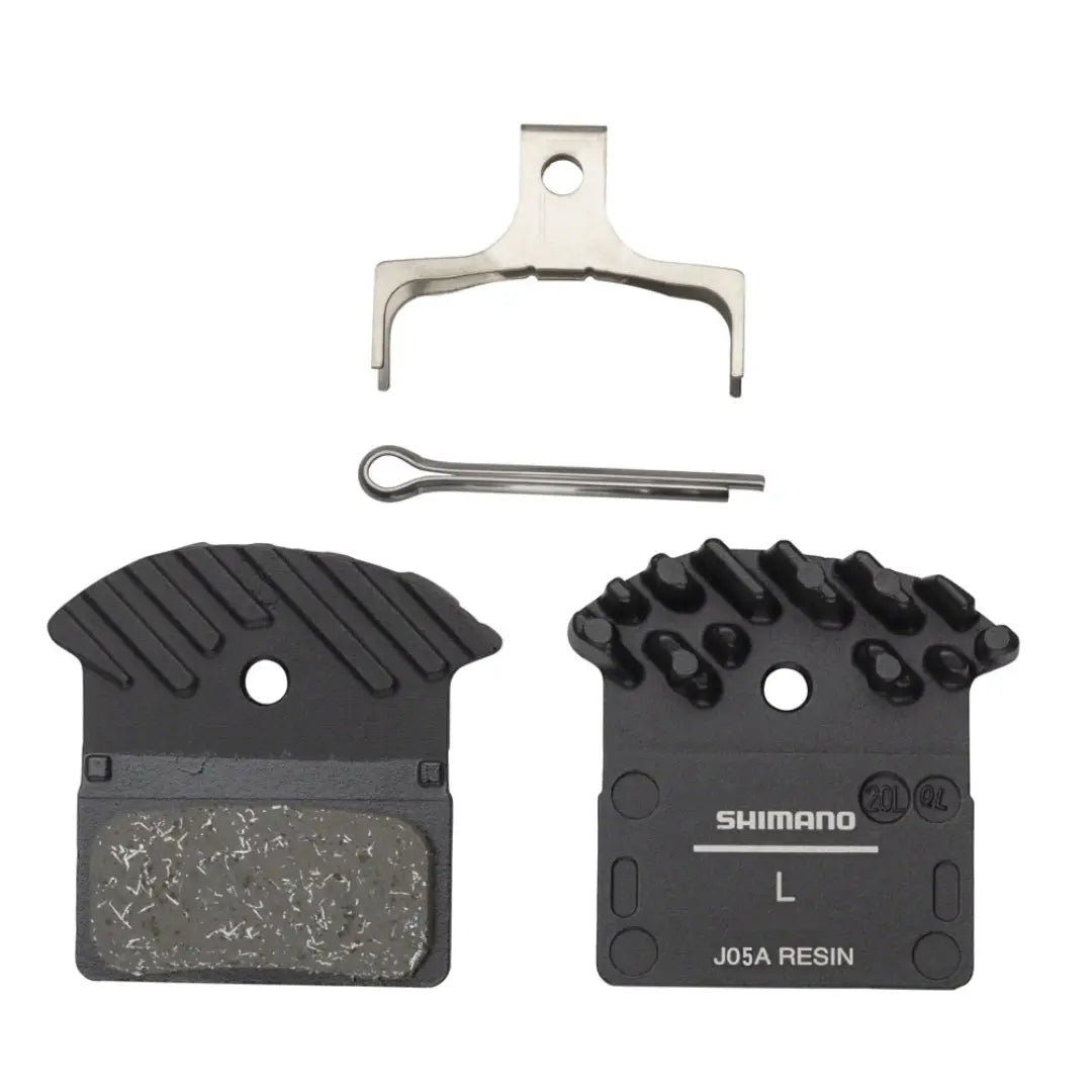 Shimano J05A-RF Disc Brake Pad and Spring - Resin | Finned