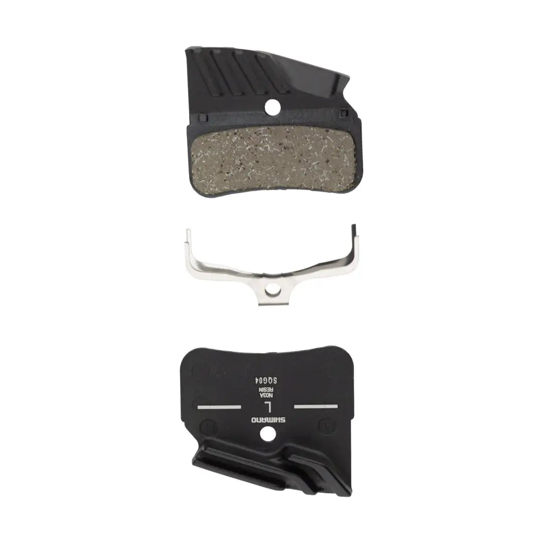Shimano N03A-RF Disc Brake Pad and Spring - Resin | Finned | One Pair