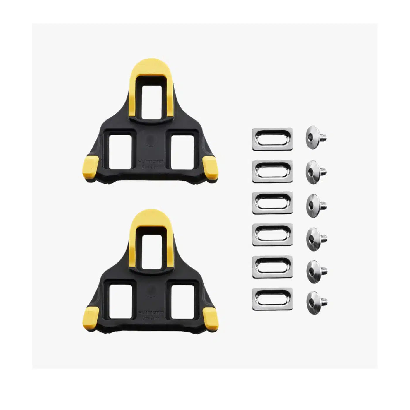 Shimano SPD-SL Cleat Set SM-SH11 - 6 Degree Yellow