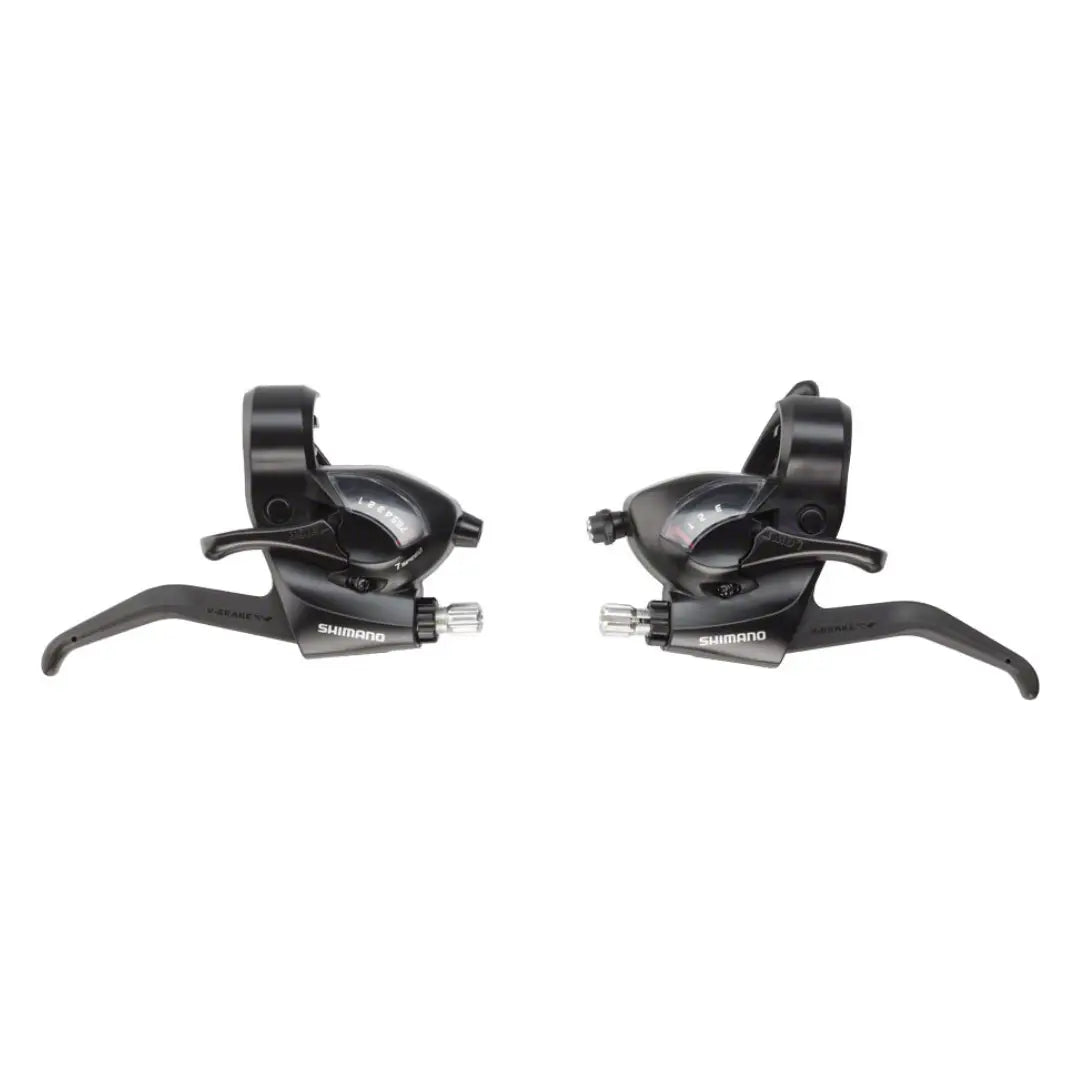 Shimano ST-EF41 3x7 Speed Brake/Shift Lever Set Black