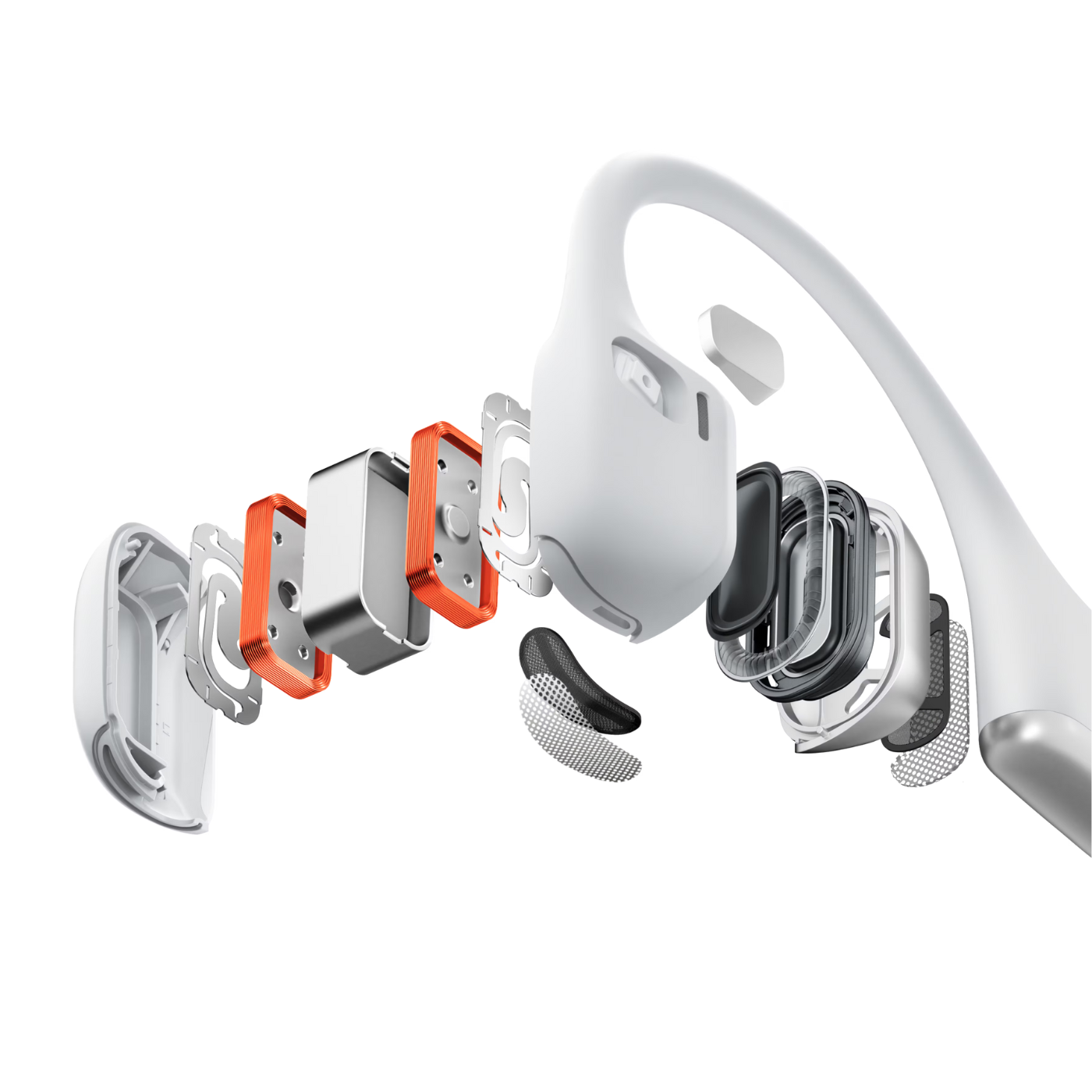 Shokz OpenRun Pro2 Headphones - Silver