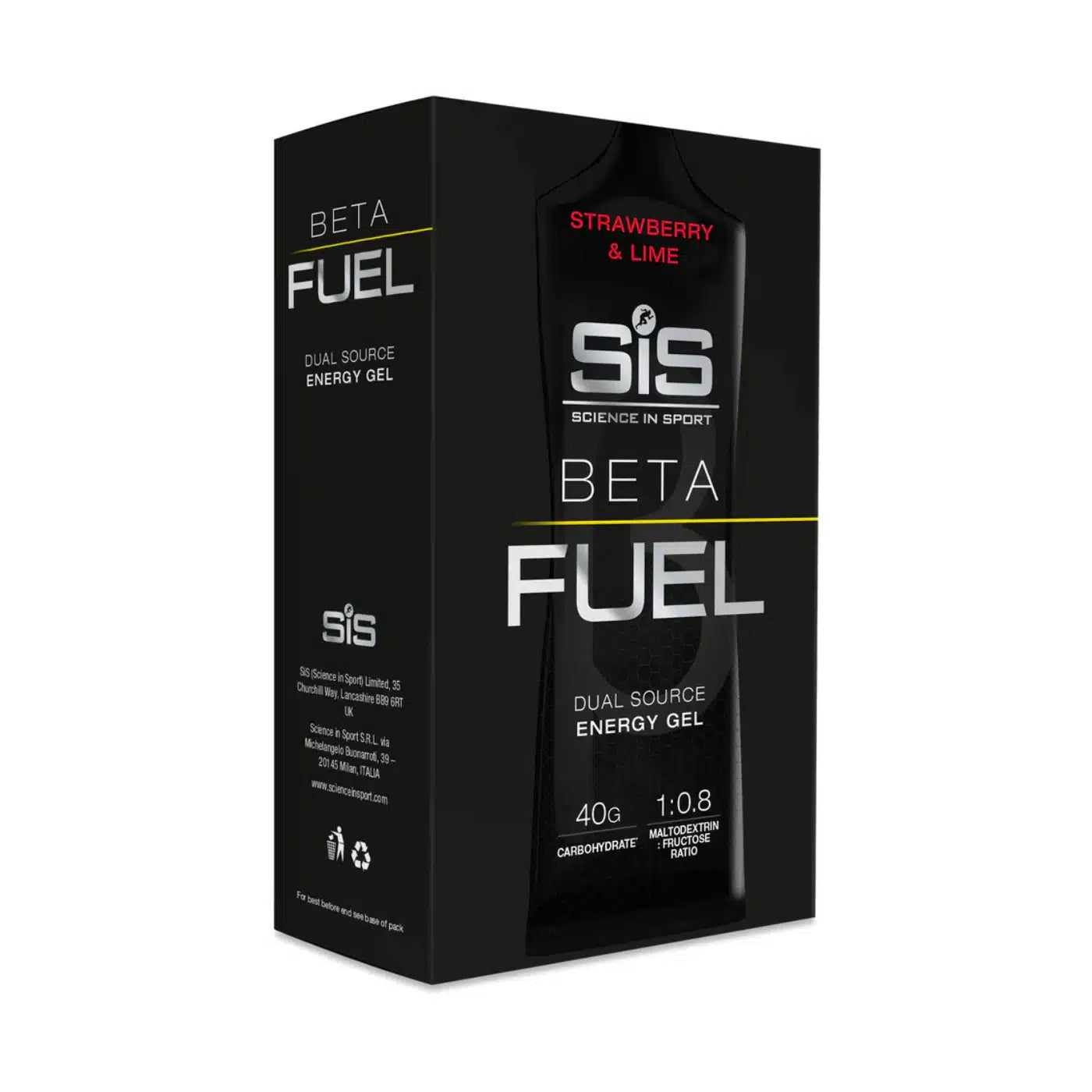 SiS Beta Fuel Gel - Strawberry & Lime | 6 Pack