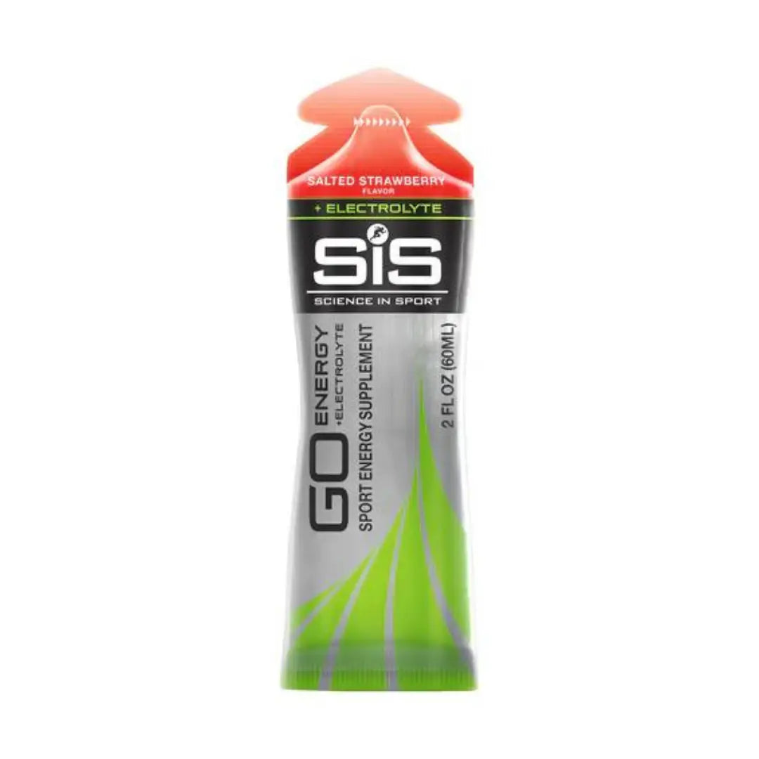 SiS GO Energy + Electrolyte Gel - Salted Strawberry | Individual